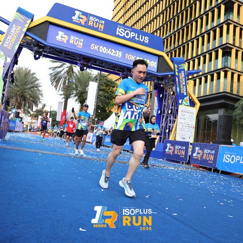 Race photo from ISOPLUS RUN 2026 - JAKARTA