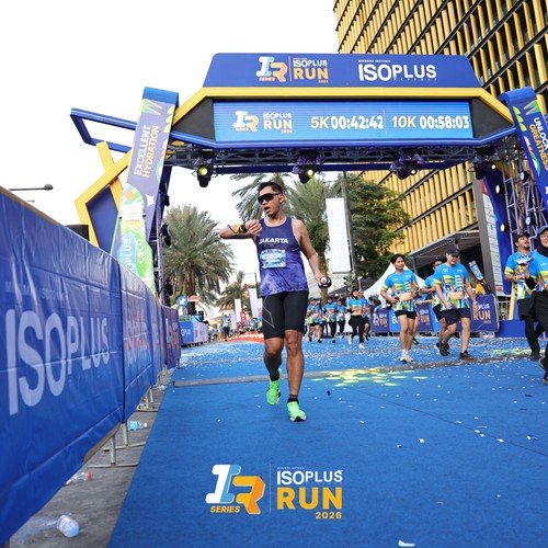 Race photo from ISOPLUS RUN 2026 - JAKARTA