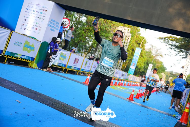 Race photo from Taman Budaya x BOGORUN 2025