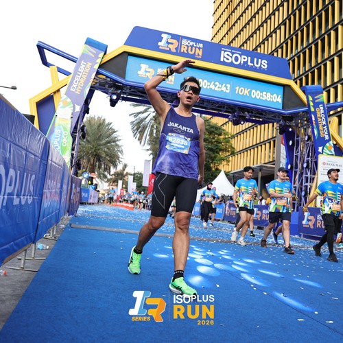 Race photo from ISOPLUS RUN 2026 - JAKARTA