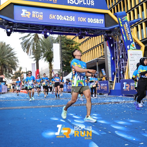 Race photo from ISOPLUS RUN 2026 - JAKARTA