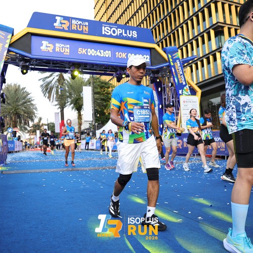Race photo from ISOPLUS RUN 2026 - JAKARTA