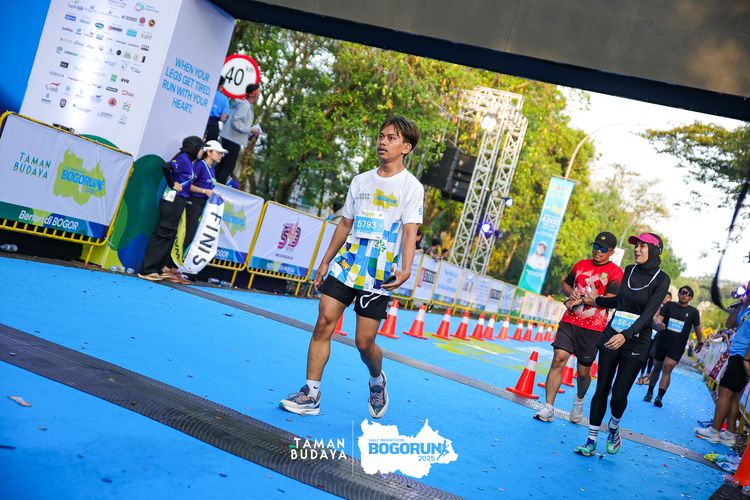 Race photo from Taman Budaya x BOGORUN 2025