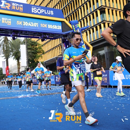 Race photo from ISOPLUS RUN 2026 - JAKARTA