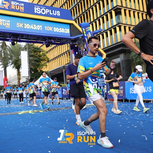 Race photo from ISOPLUS RUN 2026 - JAKARTA