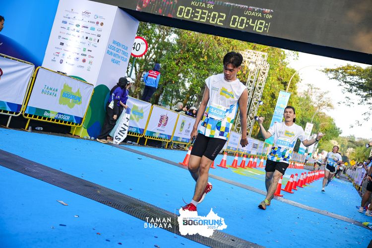 Race photo from Taman Budaya x BOGORUN 2025