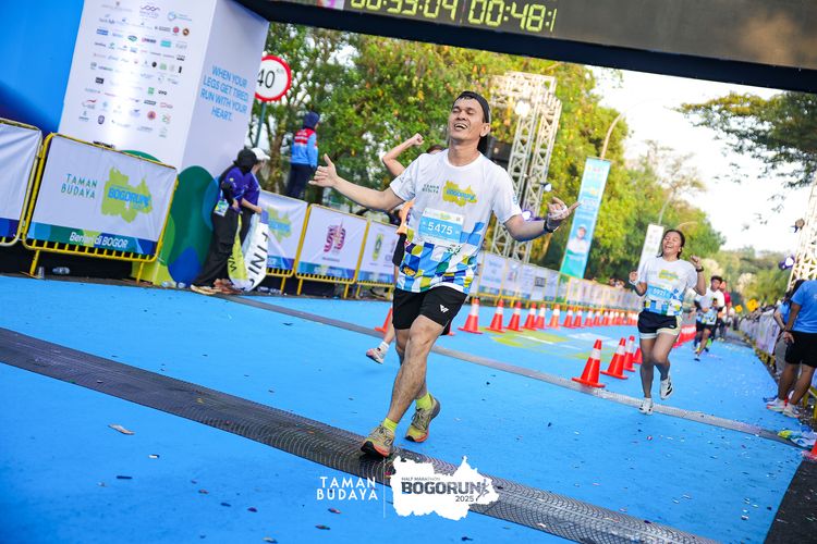 Race photo from Taman Budaya x BOGORUN 2025