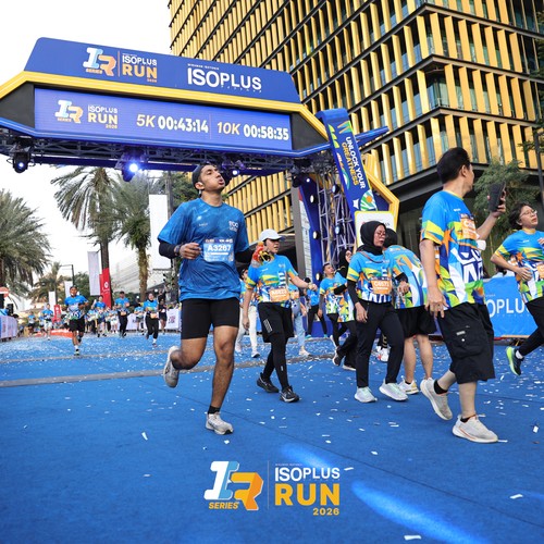 Race photo from ISOPLUS RUN 2026 - JAKARTA