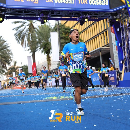 Race photo from ISOPLUS RUN 2026 - JAKARTA