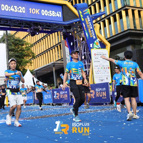 Race photo from ISOPLUS RUN 2026 - JAKARTA