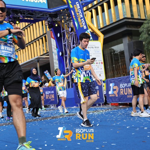 Race photo from ISOPLUS RUN 2026 - JAKARTA