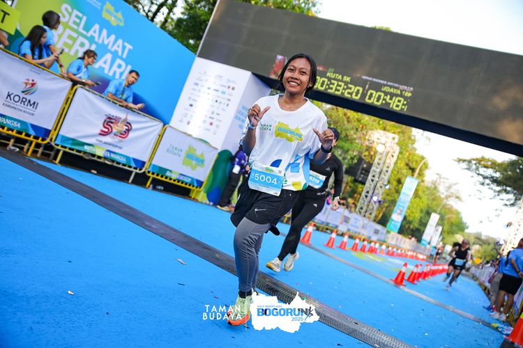 Race photo from Taman Budaya x BOGORUN 2025