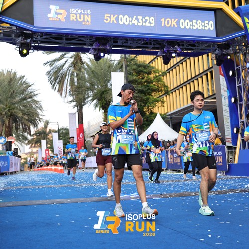 Race photo from ISOPLUS RUN 2026 - JAKARTA