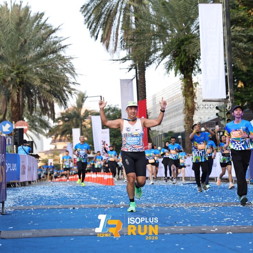 Race photo from ISOPLUS RUN 2026 - JAKARTA