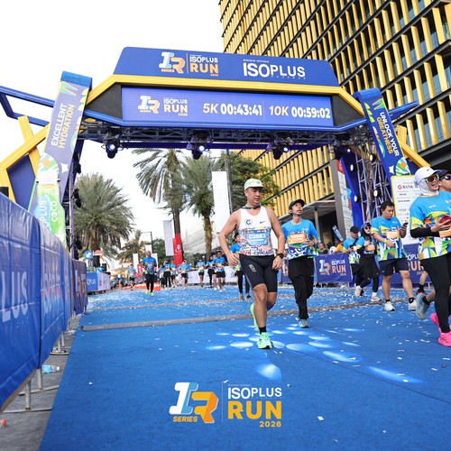 Race photo from ISOPLUS RUN 2026 - JAKARTA