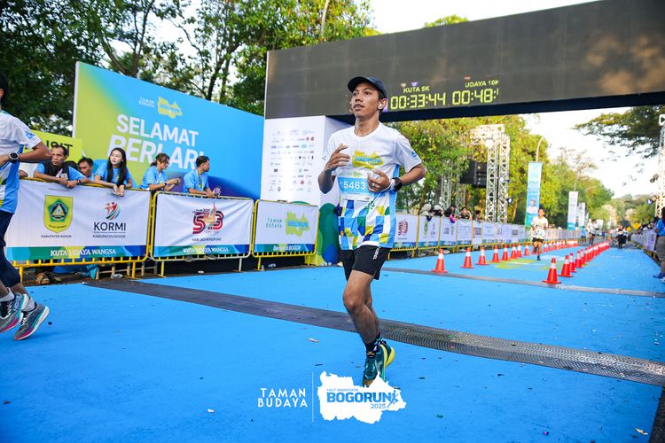 Race photo from Taman Budaya x BOGORUN 2025
