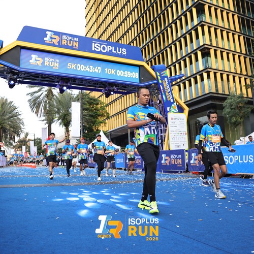 Race photo from ISOPLUS RUN 2026 - JAKARTA