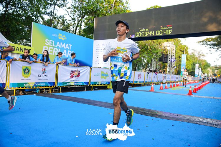 Race photo from Taman Budaya x BOGORUN 2025