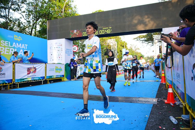 Race photo from Taman Budaya x BOGORUN 2025