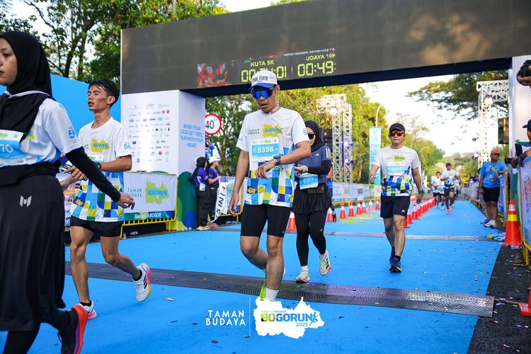 Race photo from Taman Budaya x BOGORUN 2025