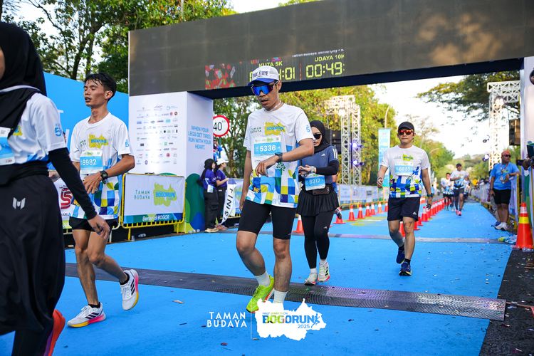 Race photo from Taman Budaya x BOGORUN 2025