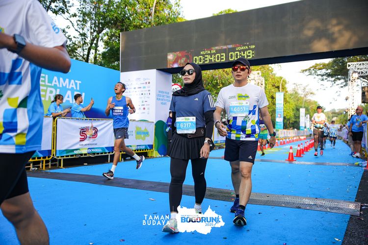 Race photo from Taman Budaya x BOGORUN 2025