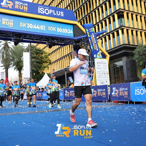 Race photo from ISOPLUS RUN 2026 - JAKARTA