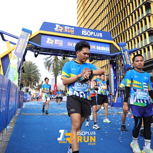 Race photo from ISOPLUS RUN 2026 - JAKARTA