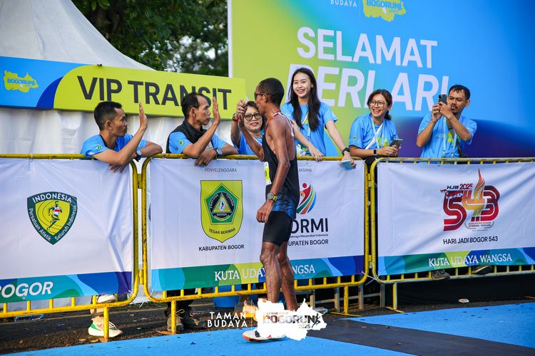 Race photo from Taman Budaya x BOGORUN 2025