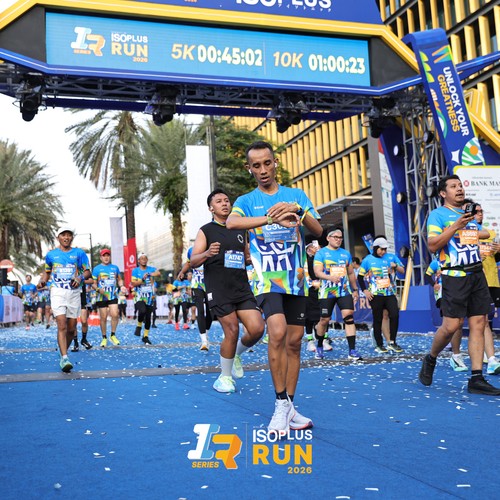 Race photo from ISOPLUS RUN 2026 - JAKARTA