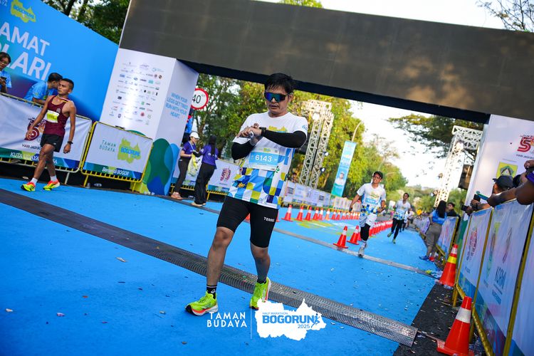 Race photo from Taman Budaya x BOGORUN 2025