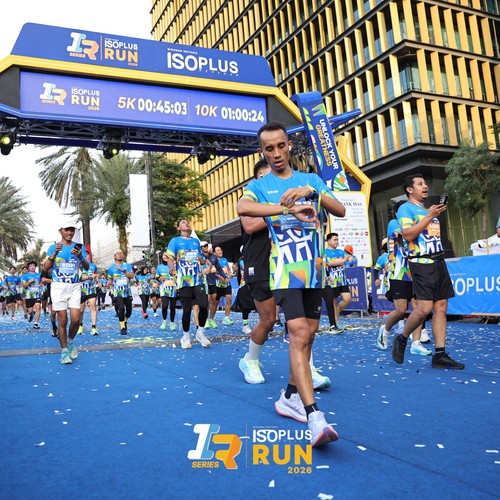 Race photo from ISOPLUS RUN 2026 - JAKARTA