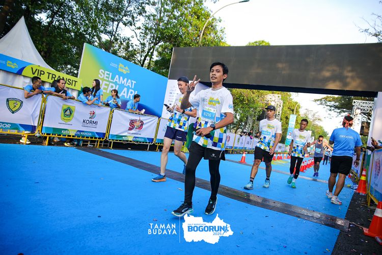 Race photo from Taman Budaya x BOGORUN 2025