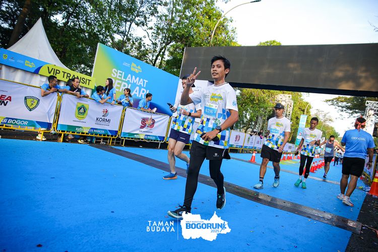 Race photo from Taman Budaya x BOGORUN 2025