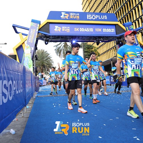 Race photo from ISOPLUS RUN 2026 - JAKARTA