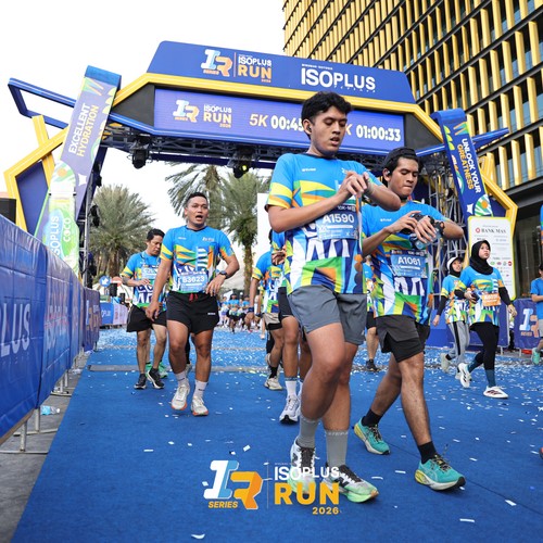 Race photo from ISOPLUS RUN 2026 - JAKARTA