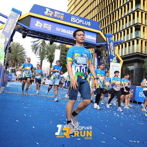 Race photo from ISOPLUS RUN 2026 - JAKARTA