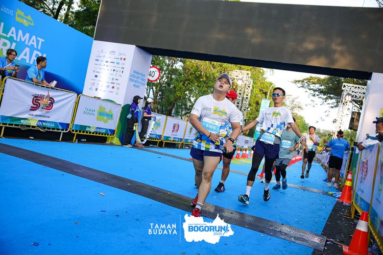 Race photo from Taman Budaya x BOGORUN 2025