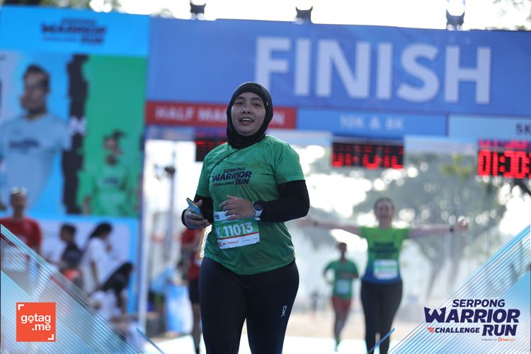 Race photo from SERPONG WARRIOR CHALLENGE RUN