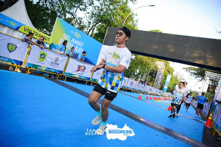 Race photo from Taman Budaya x BOGORUN 2025