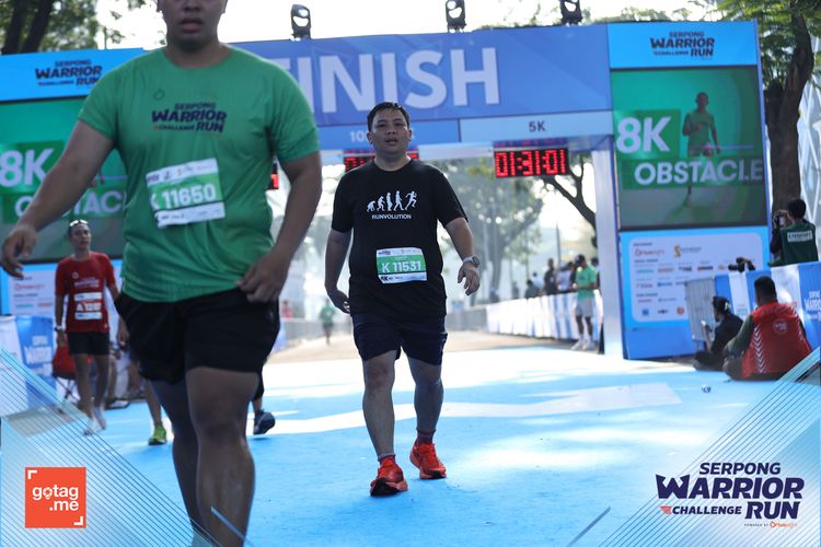 Race photo from SERPONG WARRIOR CHALLENGE RUN