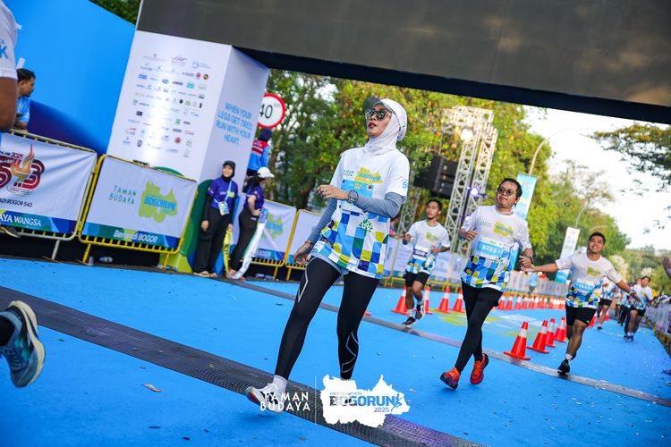 Race photo from Taman Budaya x BOGORUN 2025