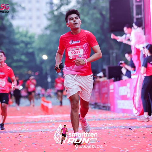 Race photo from SMARTFREN RUN 2026