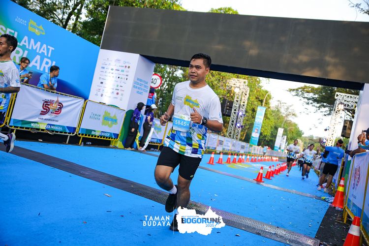 Race photo from Taman Budaya x BOGORUN 2025