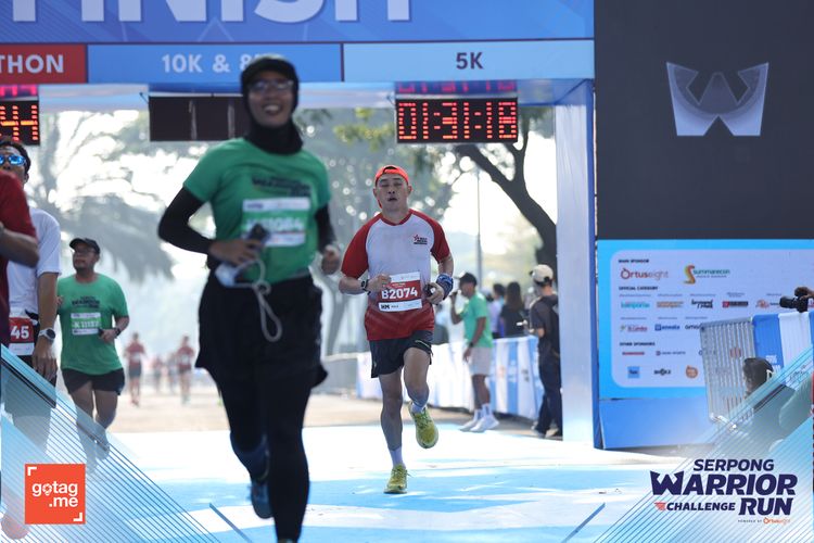 Race photo from SERPONG WARRIOR CHALLENGE RUN