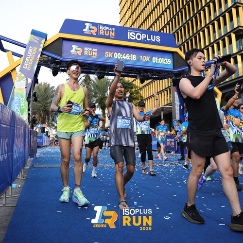 Race photo from ISOPLUS RUN 2026 - JAKARTA
