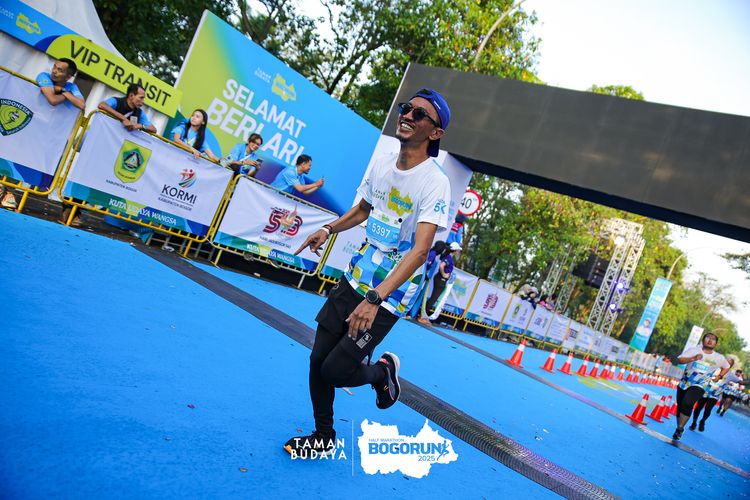 Race photo from Taman Budaya x BOGORUN 2025
