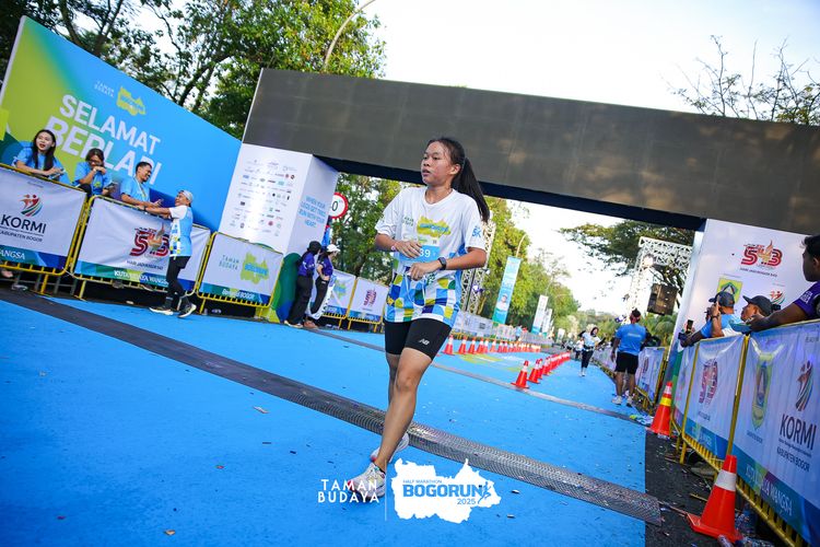 Race photo from Taman Budaya x BOGORUN 2025