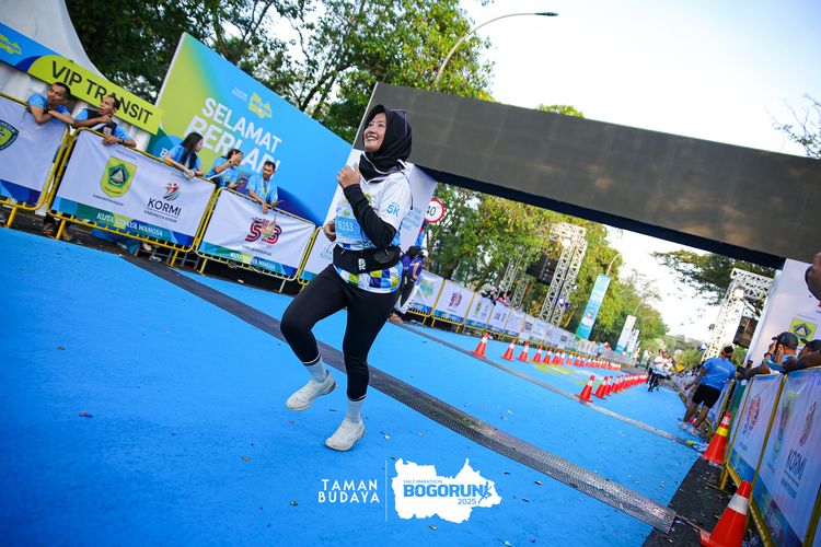 Race photo from Taman Budaya x BOGORUN 2025