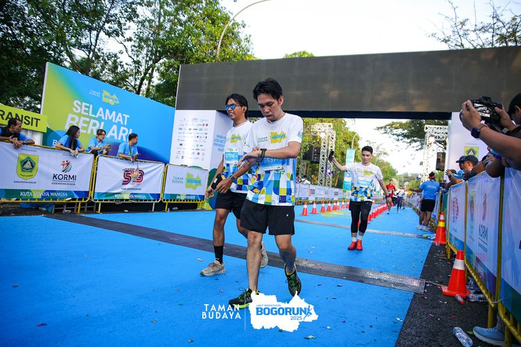 Race photo from Taman Budaya x BOGORUN 2025